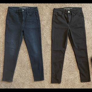 American Eagle Super High Rise Jegging set*Size 10short*NWOT